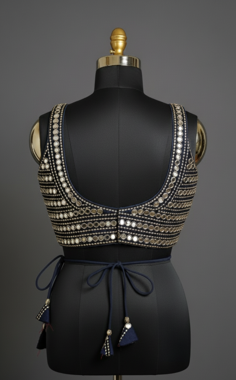 The Heirloom Mirror-Work Blouse