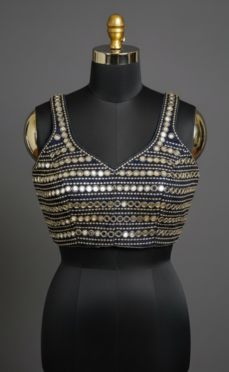 The Heirloom Mirror-Work Blouse