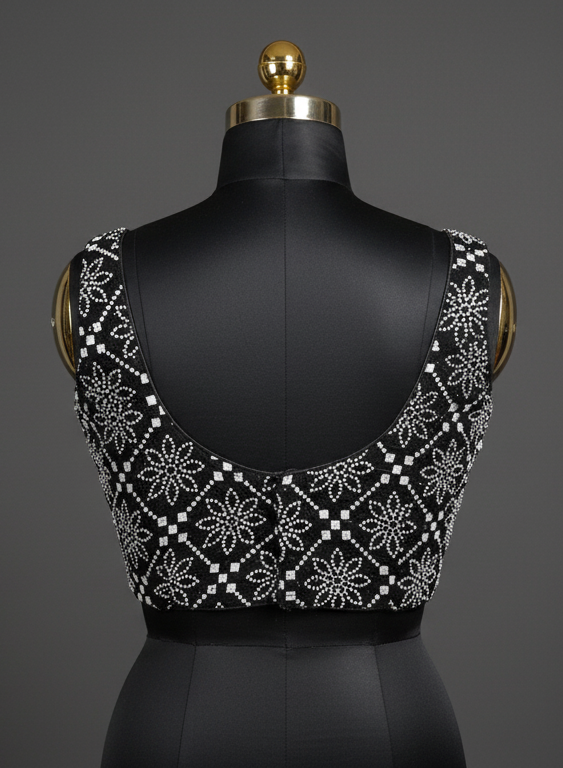 black blouse