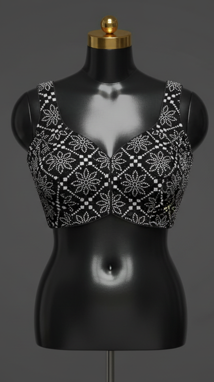 black blouse